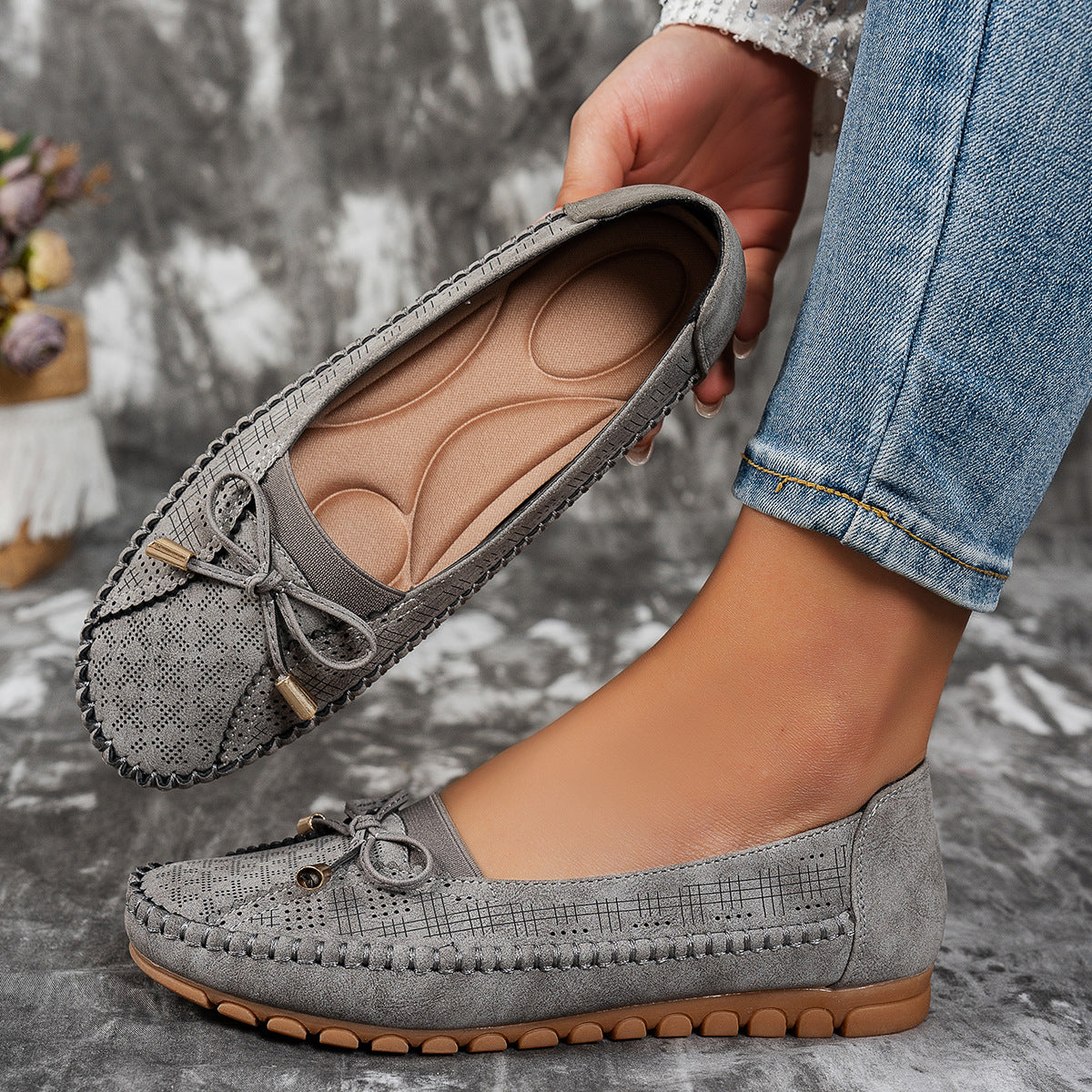 🚶♀️⭐Damskie buty ortopedyczne z prawdziwej skóry, lekkie, antypoślizgowe, oddychające i wygodne.
