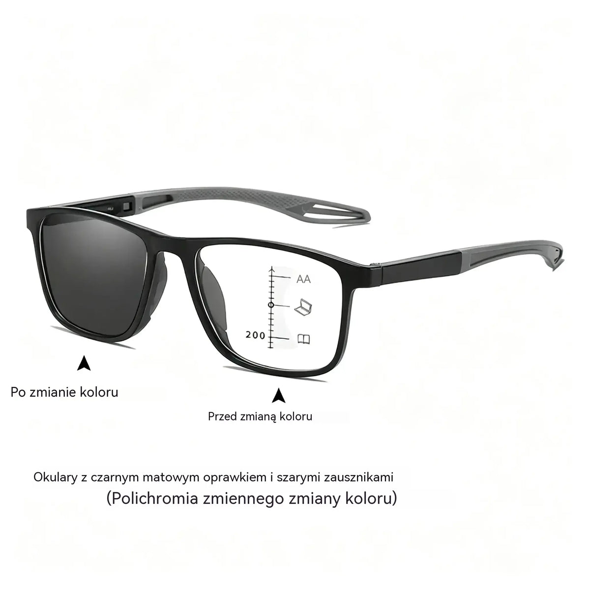 🔥 1+1 GRATIS! 🕶️ Fotochromatyczne okulary do czytania, ultralekkie i o wysokiej ostrości, stworzone specjalnie dla seniorów