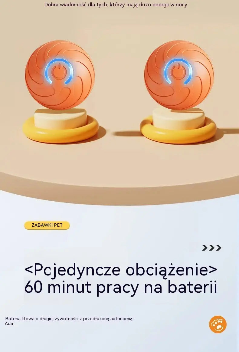 🐶 Kup 1, drugi GRATIS! Inteligentna piłka interaktywna dla psa – sama skacze i zajmuje pupila na dłużej 🎾