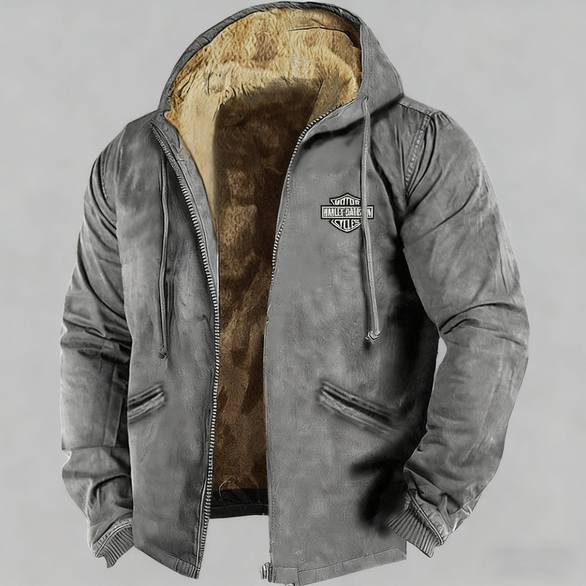 🔥 Męska kurtka jesienno-zimowa M–5XL | Ciepła, luźna i gruba z polarową podszewką ❄️