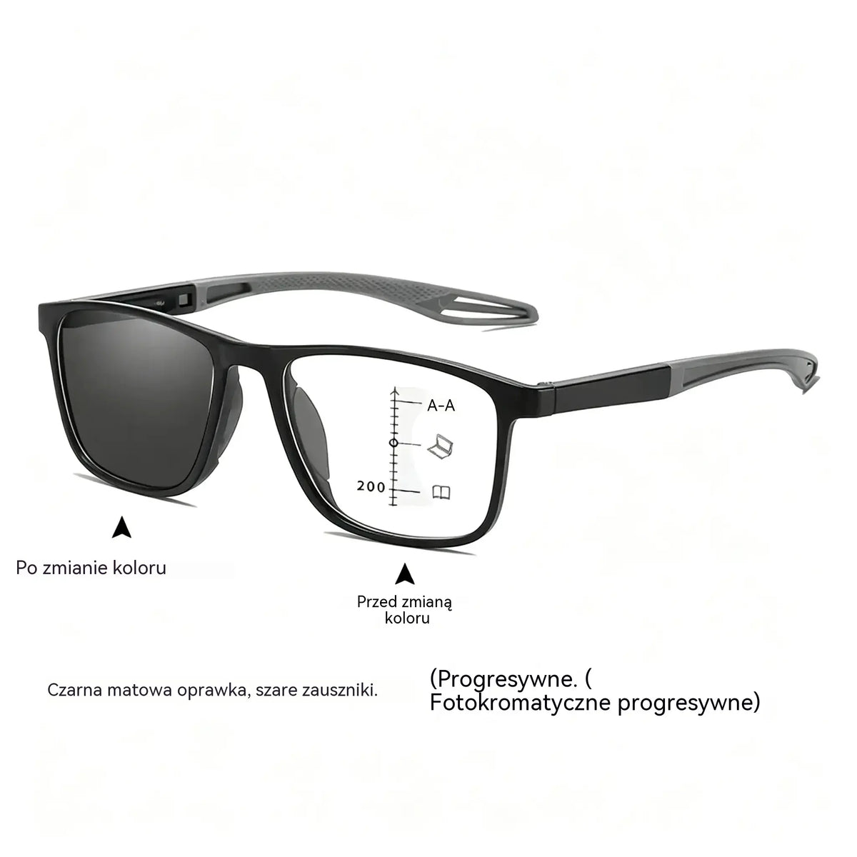 🔥 1+1 GRATIS! 🕶️ Fotochromatyczne okulary do czytania, ultralekkie i o wysokiej ostrości, stworzone specjalnie dla seniorów
