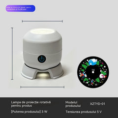 🌈💡【Cumpărați 1 obțineți 1 gratuit】🔥Best-seller 【Reducere de 50%】🌊Proiector LED rotativ dinamic