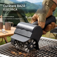🔋🧹Perie electrică fără fir pentru curățarea grătarului – Baterie litiu, multifuncțională și ușor de utilizat 🔥🍖