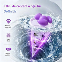 🌀6 bucăți /12 bucăți ✨ Filtru plutitor pentru mașina de spălat – Capturează scamele, părul și părul de animale la fiecare spălare🧺