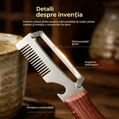 ✅Cumpără 1, primești 1 gratuit (Două articole în total)🧅🔪 Curățător de bucăți multifuncțional 3 în 1: Curățează, toacă și deschide sticle! 🔥