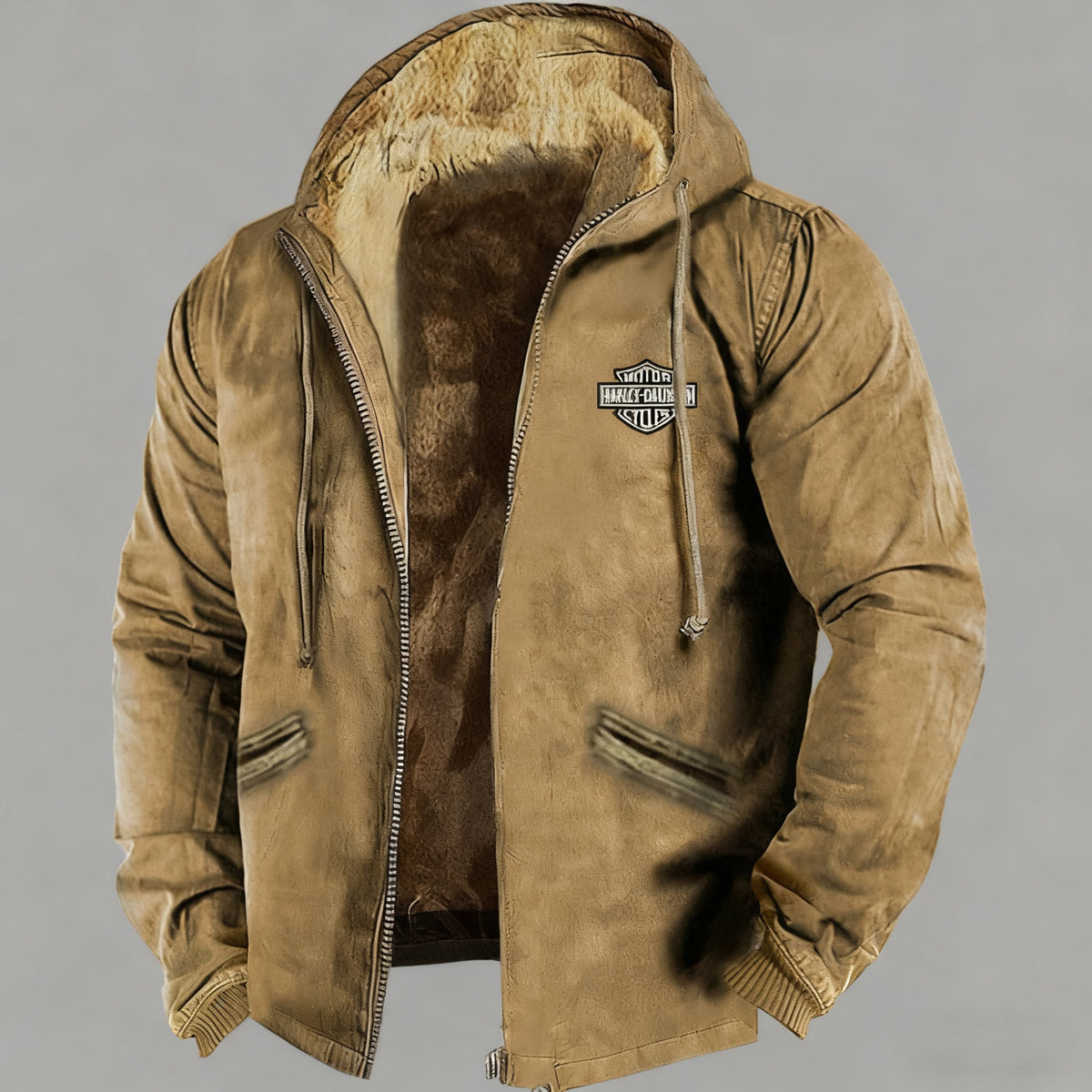 🔥 Męska kurtka jesienno-zimowa M–5XL | Ciepła, luźna i gruba z polarową podszewką ❄️