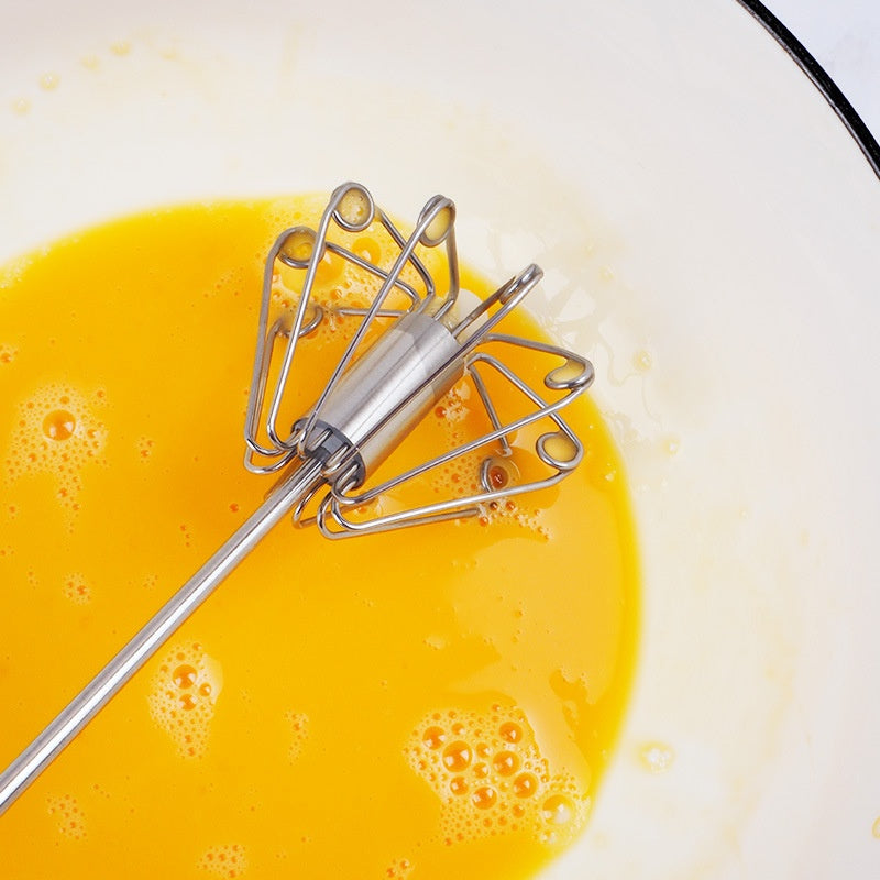 🍳✨119 zł — Kup 1, drugi GRATIS! 🥚 Półautomatyczna trzepaczka do jajek ze stali nierdzewnej