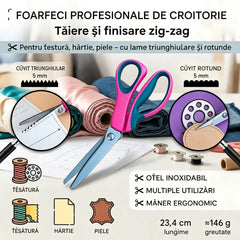 ✂️🧵Foarfece multifuncționale pentru artizanat, creează cu ușurință dantelă frumoasă!