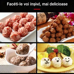🔥🔥【4 buc/8 buc】Lingură rotundă pentru fabricarea chiftelelor, care economisește forța de muncă
