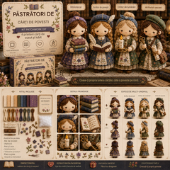 🎁 Ultima zi: bucură-te de 49% reducere! 🧵 Set de patchwork miniatural din seria "lume în miniatură"