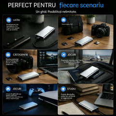 Ultima zi cu reducere de 50% - SSD extern portabil - Protejați-vă fotografiile, videoclipurile și fișierele importante.