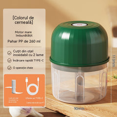 👍👍Tocător electric de alimente mini eficient și fără fir