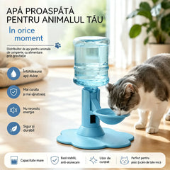 🐾 Dozator automat de apă pentru animale de companie – Bol cu reumplere automată prin gravitație pentru câini și pisici