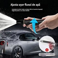 🚿 🔥ultima zi de promoție!🔥💧 pistol de apă cu presiune înaltă：presiune de 10 ori mai puternică, ideal pentru spălat mașina și grădinărit, multifuncțional ⚡