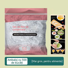 🔥【Ofertă specială de ultima zi: 50% reducere】✨500 de folii de plastic reutilizabile și flexibile, sigure pentru alimente