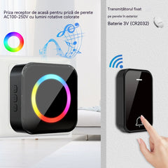 🔔🏠 Timbre Inalámbrico Inteligente 2 en 1 – Sin Cables, Impermeable y Fácil de Instalar