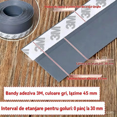 🚪 【Cumpărați 1 obțineți 1 gratuit】Bandă de etanșare pentru partea inferioară a ușii din PVC – rezistentă la praf și curenți de aer