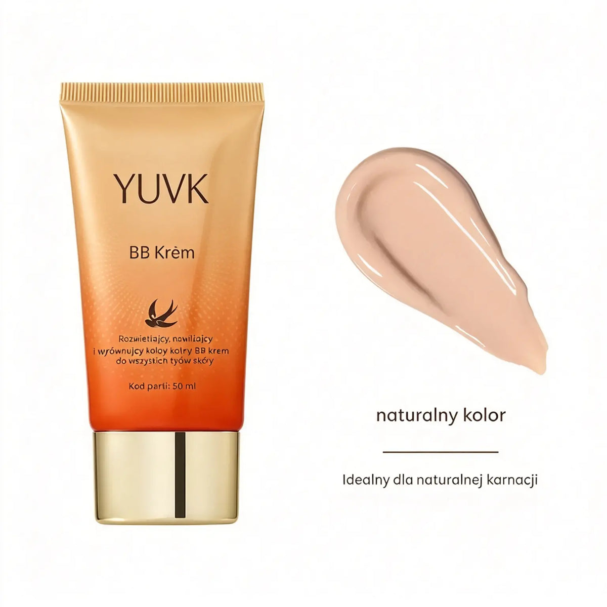 🔥 1+1 GRATIS! 🧡 Nawilżający krem BB – gładka, naturalna cera bez przesuszenia ✨