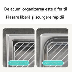🔥【Cumpără 1, primești 1 gratuit】Scurgător de chiuvetă care economisește spațiu