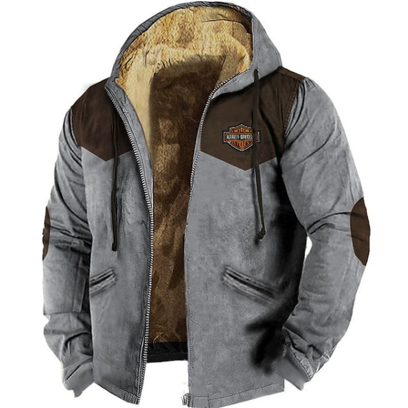 🔥 Męska kurtka jesienno-zimowa M–5XL | Ciepła, luźna i gruba z polarową podszewką ❄️