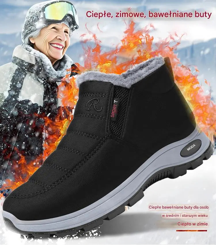 🔥 -50% TYLKO TERAZ! 👢 Ciepłe buty zimowe unisex 35–48 | Pluszowe ocieplenie + antypoślizgowa podeszwa ❄️