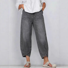 👖【Denim îmbunătățit, moale și respirabil】 blugi largi  casual la modă
