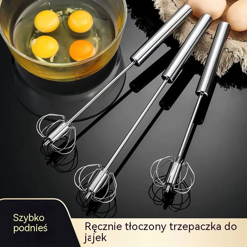 2 szt. 99 zł✨ Kup 1, drugi dostaniesz GRATIS!🥚 Koniec z męczącym ubijaniem jajek! 2× półautomatyczna trzepaczka ze stali nierdzewnej 💪