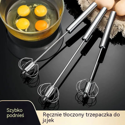 2 szt. 99 zł✨ Kup 1, drugi dostaniesz GRATIS!🥚 Koniec z męczącym ubijaniem jajek! 2× półautomatyczna trzepaczka ze stali nierdzewnej 💪