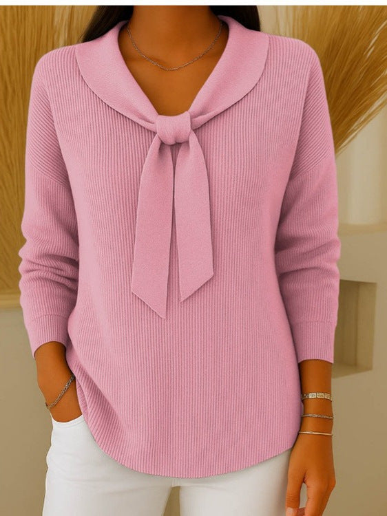 ✨ Sweter damski S–2XL 🎀 Luźny i komfortowy krój, który świetnie układa się na sylwetce – idealny na co dzień
