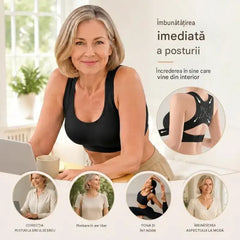 💞【✨Cumpără 1 și primești 2 gratis — pachet de 3 bucăți】Sutien modelator pentru femei, ajută la corectarea liniei spatelui 💋