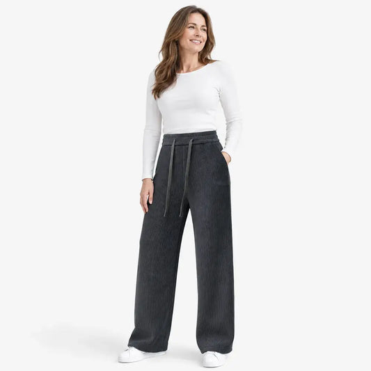 👖 Spodnie w paski o prostym kroju | Wyszczuplające i wygodne ✨