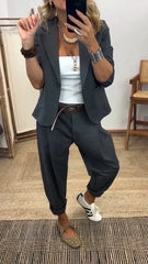 💎【Jachetă + pantaloni】Set casual modern la modă 2026 ✨