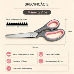 ✂️🧵Foarfece multifuncționale pentru artizanat, creează cu ușurință dantelă frumoasă!