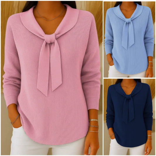 ✨ Sweter damski S–2XL 🎀 Luźny i komfortowy krój, który świetnie układa się na sylwetce – idealny na co dzień
