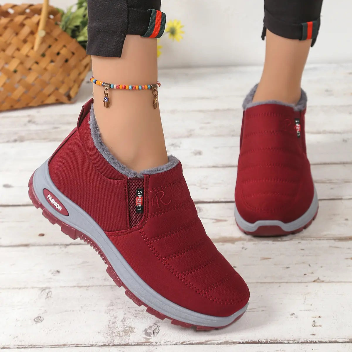 🔥 -50% TYLKO TERAZ! 👢 Ciepłe buty zimowe unisex 35–48 | Pluszowe ocieplenie + antypoślizgowa podeszwa ❄️