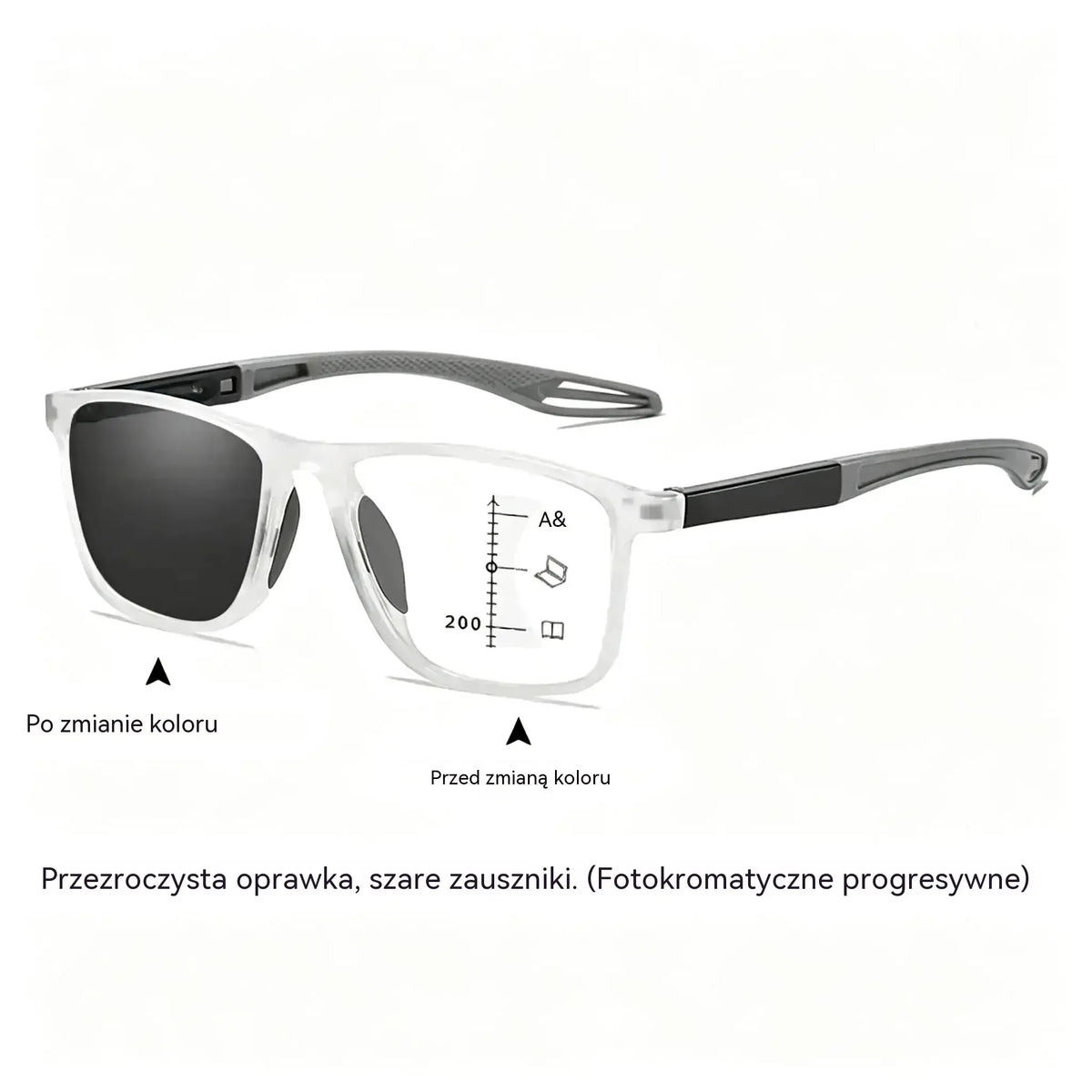 👓【Kup 1, a 1 dostaniesz gratis】☀️🏠 Jedne okulary do czytania w domu i na zewnątrz! Fotochromatyczne, ultralekkie i stworzone z myślą o seniorach ✨