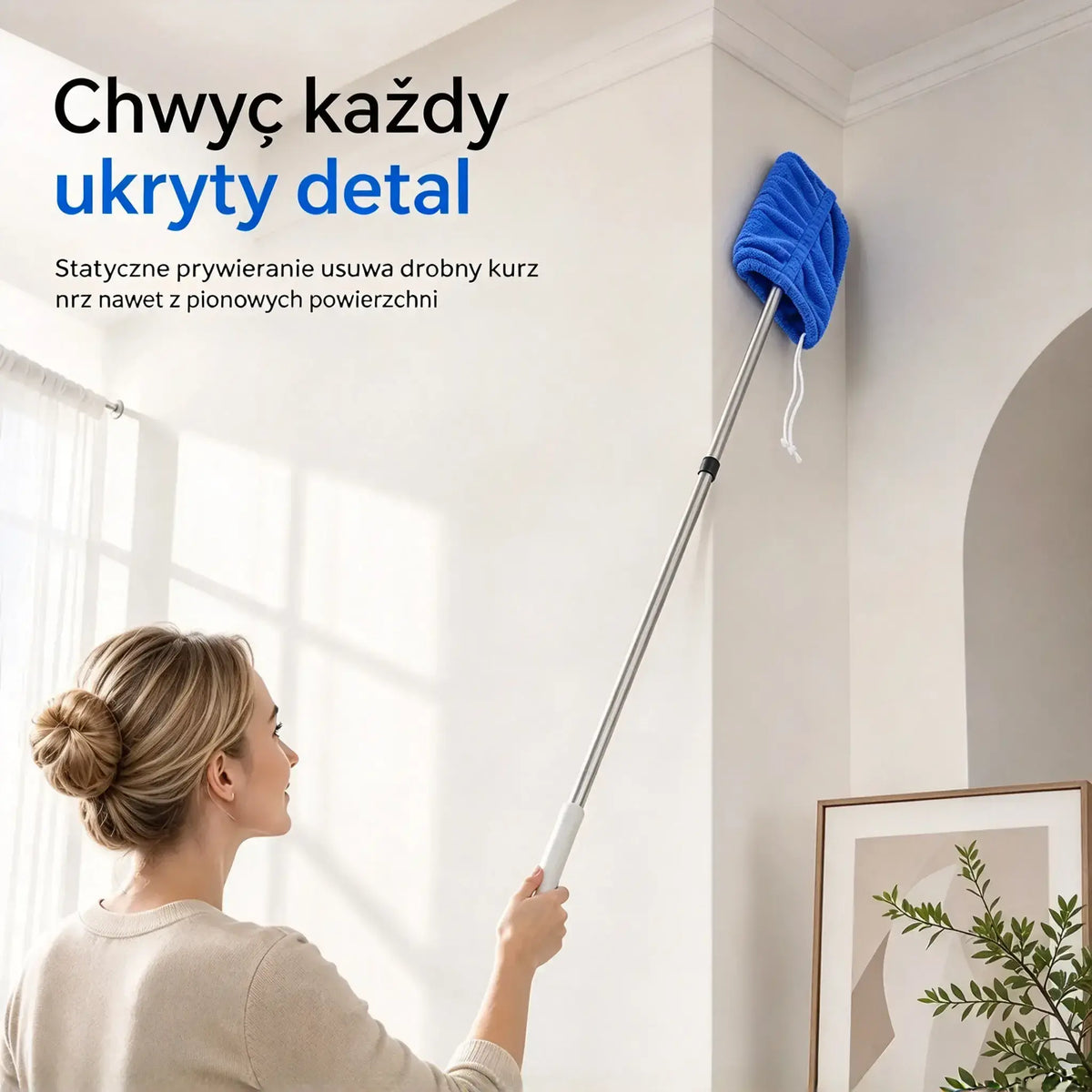 🧹 Koniec z męczącym sprzątaniem! ✨ 4 nakładki na mopa wielokrotnego użytku – tylko 105 zł! 💚