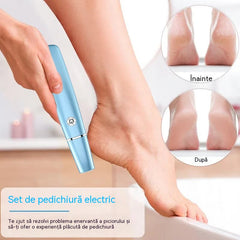 🦶🛁✨🔥Nou tip de rolă electrică pentru picioare, îndepărtează pielea moartă de pe călcâie, rolă electrică pentru picioare pentru pedichiură.