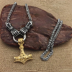 ⚡50% reducere 🔥 Colierul Ciocanul Viking al lui Thor