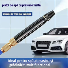🚿 🔥ultima zi de promoție!🔥💧 pistol de apă cu presiune înaltă：presiune de 10 ori mai puternică, ideal pentru spălat mașina și grădinărit, multifuncțional ⚡