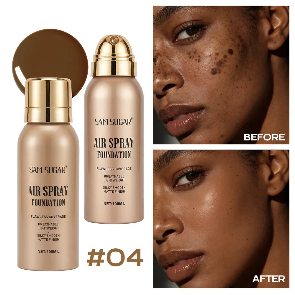 💄 Podkład w sprayu ✨ Mocne krycie, lekki efekt, wodoodporny i odporny na pot 💖 Naturalna cera bez efektu maski!