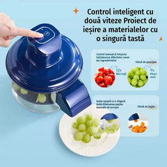 🍇Aparat electric inteligent multifuncțional pentru curățat coaja / decojit fructe și legume