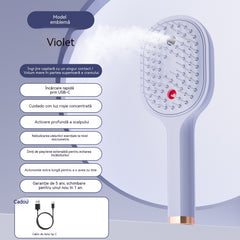 💖💨Un pieptene cu funcție de pulverizare cu un singur buton care previne eficient încurcarea părului.