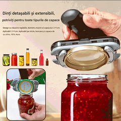 🔥【Cumpărați 1 obțineți 1 gratuit】Deschizător de conserve portabil - Potrivit pentru capace de sticle de toate dimensiunile