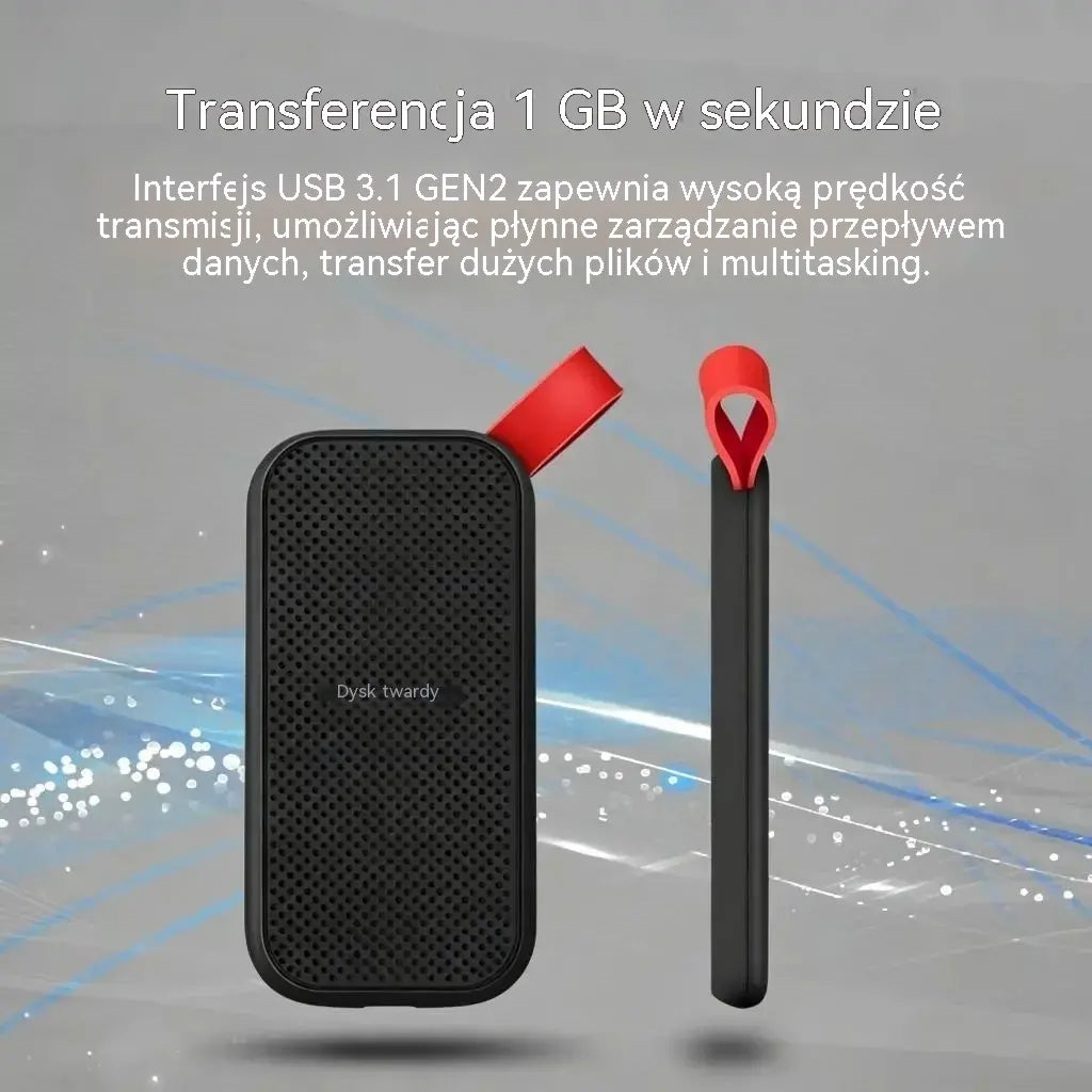 ⚡ Przenośny dysk SSD 64TB/128TB – superszybki transfer 🚀 Więcej miejsca na zdjęcia, filmy i pliki 💾