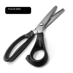 🔥Cumpără 1, primești 1 gratuit ✂️ Foarfece profesionale zimțate - foarfece ascuțite și zimțate pentru țesături