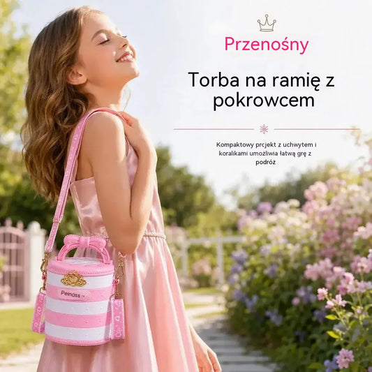 💄 Tylko teraz -50%! ✨ Zmywalny zestaw do makijażu dla małej księżniczki 👸 Bezpieczna i nietoksyczna zabawa dla dzieci!