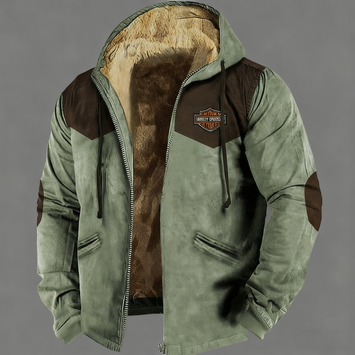 🔥 Męska kurtka jesienno-zimowa M–5XL | Ciepła, luźna i gruba z polarową podszewką ❄️