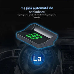 🚗Afișaj HUD în mașina dvs.｜Proiecție GPS HD｜Viteză în timp real și conducere mai sigură