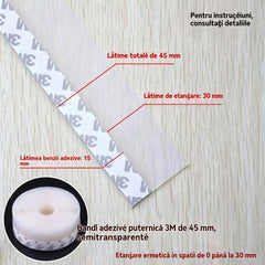 🚪 【Cumpărați 1 obțineți 1 gratuit】Bandă de etanșare pentru partea inferioară a ușii din PVC – rezistentă la praf și curenți de aer